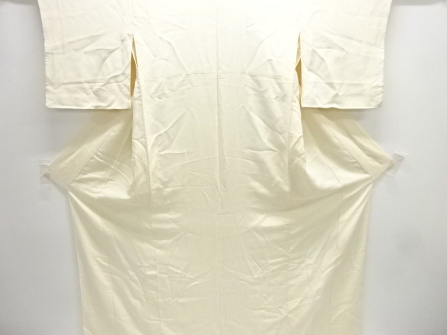 アンティーク　白錦紗中着